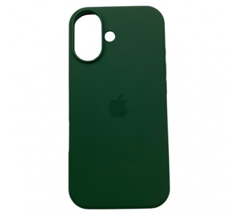 Чехол iPhone 17 Silicone Case (c Лого) №54 Темно-Зеленый#2143372