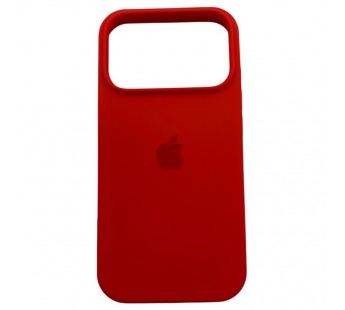 Чехол iPhone 17 Pro Silicone Case (c Лого) №14 Красный#2143379