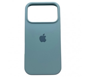 Чехол iPhone 17 Pro Silicone Case (c Лого) №17 Драгоценный камень Зеленый#2143351