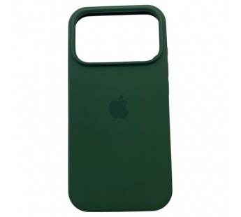 Чехол iPhone 17 Pro Silicone Case (c Лого) №54 Темно-Зеленый#2143360
