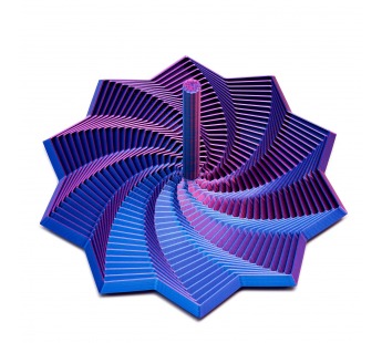 Антистресс игрушки - 3D Пирамида 15см (light violet) (243945)#2143614
