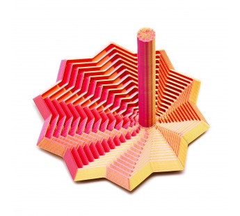 Антистресс игрушки - 3D Пирамида 9см (red/coral) (243949)#2143607