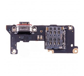 Шлейф для Xiaomi 15T (25069PTEBG) плата системный разъем/разъем SIM/микрофон - Премиум#2143550