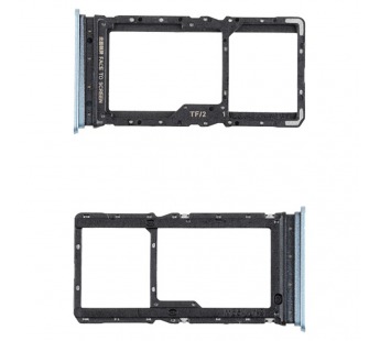 Держатель SIM для Xiaomi Poco M7 4G/Redmi 15 4G (25062PC34G/25062RN2DY) Голубой#2143565