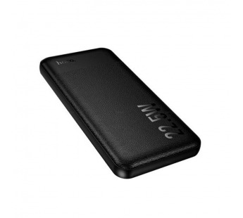 Внешний аккумулятор 10 000 mAh HOCO J159 (2USB QC3.0/PD 18W/Micro/LED инд.бат) черный#2145401