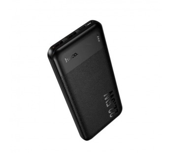 Внешний аккумулятор 10 000 mAh HOCO J159 (2USB QC3.0/PD 18W/Micro/LED инд.бат) черный#2145400
