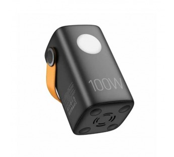 Внешний аккумулятор 60 000 mAh HOCO DB160 (3USB QC3.0/2PD 100W/фонарик/дисплей) черный#2145398