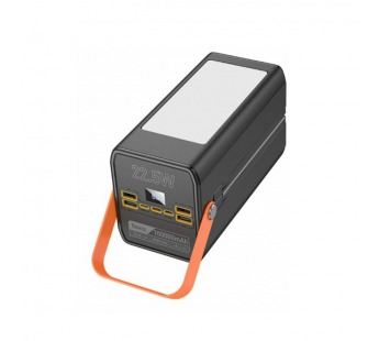 Внешний аккумулятор 60 000 mAh HOCO DB49A (4USB QC3.0/PD 20W/ip/micro/2 кабеля/фонарик/дисп.) черный#2145397