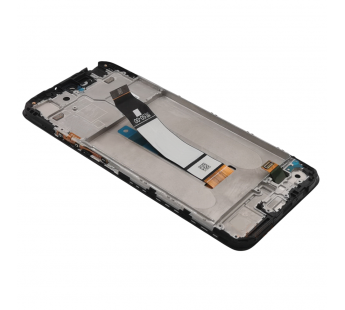 Дисплей для Xiaomi Poco M3 Pro 5G/Redmi Note 10T/Note 10 5G +тачскрин + рамка (черный), Full ORIG#2143940