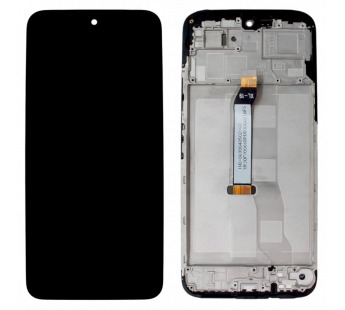 Дисплей для Xiaomi Poco M7 4G + тачскрин + рамка (черный), Full ORIG#2143932