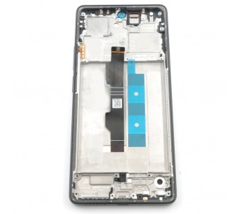 Дисплей для Xiaomi Poco M6 Pro 4G + тачскрин + рамка (черный), FullORIG#2144303