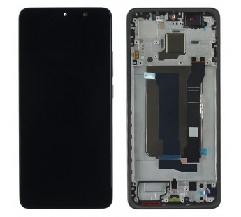 Дисплей для Xiaomi Poco X7 Pro + тачскрин + рамка (черный), Full ORIG#2143835