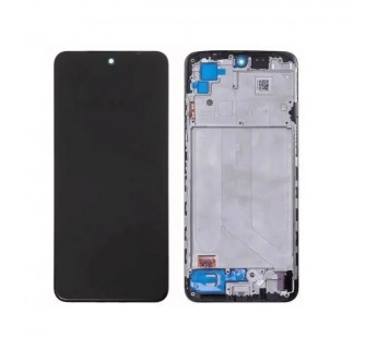 Дисплей для Xiaomi Redmi Note 10/Note 10S + тачскрин + рамка (черный),Full ORIG#2144312