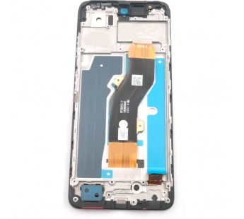 Дисплей для Tecno Spark 20 (KJ5n) + тачскрин + рамка (черный), FullORIG#2144296