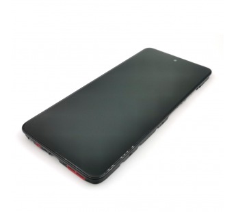 Дисплей для Tecno Spark 20 (KJ5n) + тачскрин + рамка (черный), FullORIG#2144295