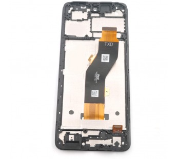 Дисплей для Tecno Spark 20C (BG7n) + тачскрин + рамка (черный), FullORIG#2144416
