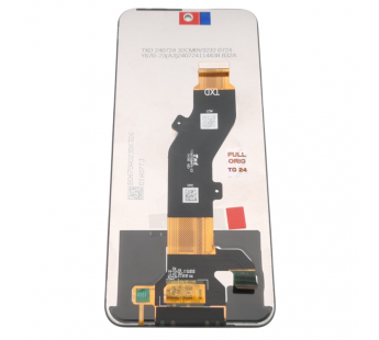 Дисплей для Tecno Spark Go 1 (KL4) + тачскрин (черный), Full ORIG#2143760