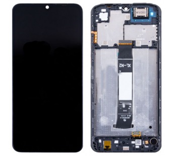 Дисплей для Xiaomi Redmi A1/A1 Plus/A2/A2 Plus/Poco C51 + тачскрин +рамка (черный), Full ORIG#2144359