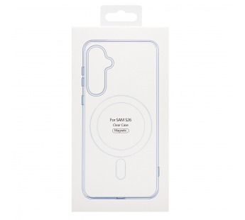 Чехол-накладка - SM006 SafeMag для "Samsung Galaxy S26" (прозрачный) (244655)#2144992