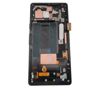 Дисплей для Google Pixel 7A + тачскрин + рамка (черный), OLED LCD#2155693