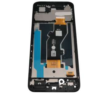 Дисплей для Infinix Hot 50i (X6531) + тачскрин + рамка (черный), Full ORIG#2144806