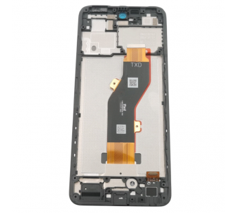 Дисплей для Infinix Smart 8 Pro (X6525B) + тачскрин + рамка (черный),Full ORIG#2145794