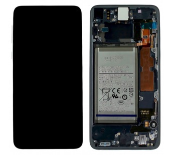 Дисплей для Samsung SM-G970 Galaxy S10e + тачскрин + рамка + АКБ(черный), ОРИГ100%#2147799