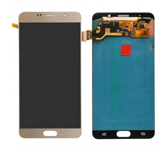 Дисплей для Samsung SM-N920 Galaxy Note 5 + тачскрин (золото),ОРИГ100%#2155626