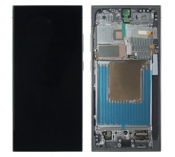 Дисплей для Samsung SM-S928 Galaxy S24 Ultra 5G + тачскрин + рамка(черный титан), OLED LCD#2147801