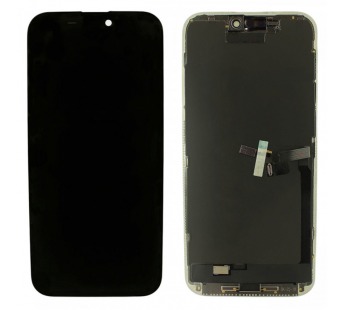 Дисплей для iPhone 16 Pro Max + тачскрин + рамка (черный), OLED ALG(шлейф IC)#2147804
