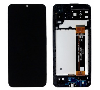 Дисплей для Samsung SM-A135/A137/M135 Galaxy A13/A13 4G/M13(2022) + тачскрин + рамка (черный), ориг#2145325