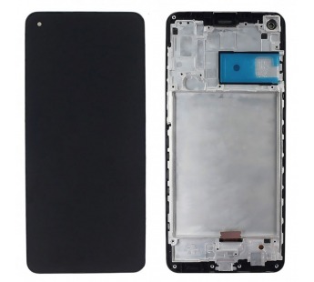 Дисплей для Samsung SM-A217 Galaxy A21s (2020) + тачскрин + рамка(черный), ориг#2167636