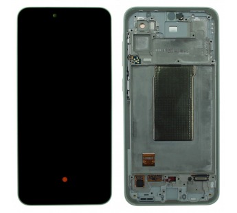 Дисплей для Samsung SM-A366 Galaxy A36 5G (2025) + тачскрин + рамка(лайм), ОРИГ100%#2146322