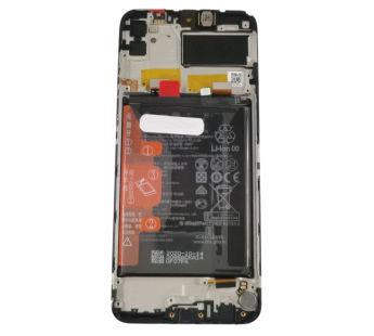 Дисплей для Huawei Honor 9A/Y6p + тачскрин + рамка + АКБ (черный),Full ORIG#2144671
