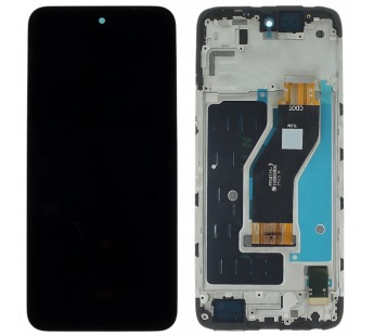Дисплей для Infinix Smart 10 Plus (X6725B) + тачскрин + рамка (черный),Full ORIG#2144594