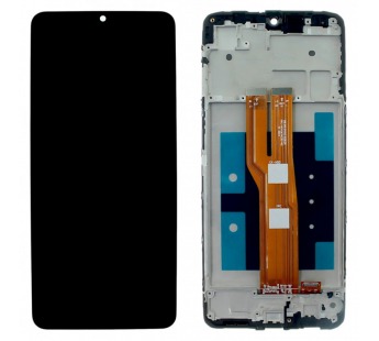 Дисплей для Samsung SM-A075 Galaxy A07 4G (2025) + тачскрин + рамка(черный), ориг#2145799