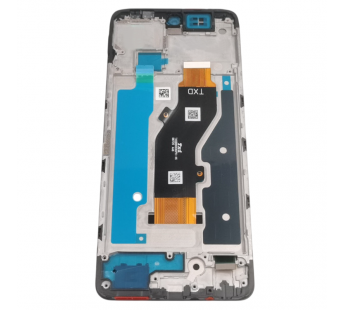 Дисплей для Tecno Spark 30 4G (KL6) + тачскрин + рамка (черный), FullORIG#2145807
