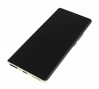 Дисплей для Infinix Note 40 Pro 4G (X6850) + тачскрин + рамка (золото),Full ORIG#2144498