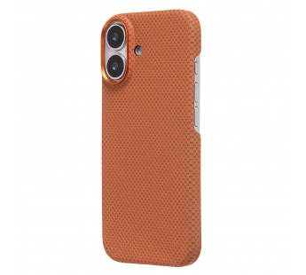 Чехол-накладка - SM028(2) SafeMag Carbon для "Apple iPhone 17 " (orange) (243996)#2145053