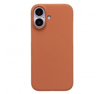 Чехол-накладка - SM028(2) SafeMag Carbon для "Apple iPhone 17 " (orange) (243996)#2145054