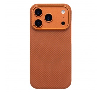 Чехол-накладка - SM028(2) SafeMag Carbon для "Apple iPhone 17 Pro" (orange) (244763)#2145043