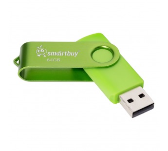 UFD 2.0 Smartbuy 064GB Twist Acid Green (SB064GB2TWAG)#2145196