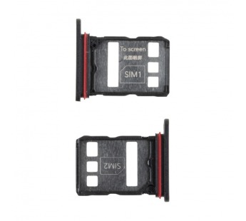 Держатель SIM для Huawei Nova 14/14 Pro (TLR-AL00/MIA-AL00) Черный#2160281