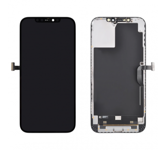 Дисплей для iPhone 12 Pro Max + тачскрин черный с рамкой 100%#2146547