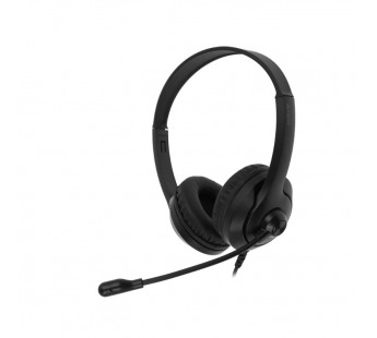 Гарнитура A4TECH Fstyler FH100 2м накладные оголовье (FH100 (STONE BLACK)), черный#2145769