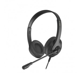 Гарнитура A4TECH Fstyler FH100i черный 1.8м накладные оголовье (FH100I)#2145758