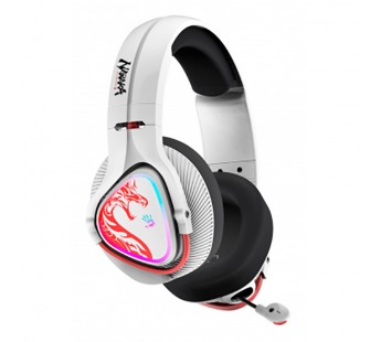 Наушники с микрофоном A4Tech Bloody MR720 белый мониторные BT оголовье (MR720 NARAKA) (1/10)#2145451