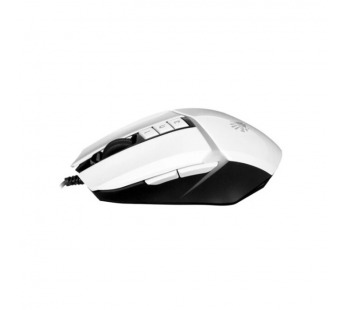 Мышь A4Tech Bloody W60 Max белый оптич. 10000dpi USB 10but (W60 MAX (PANDA WHITE)#2145712