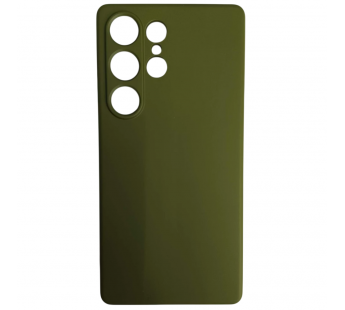 Чехол силиконовый Samsung S25 Ultra Silicone Cover без лого хаки#2145884