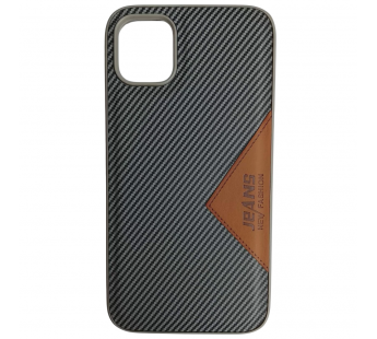 Чехол силикон-пластик iPhone 11 JEANS серый#2145608